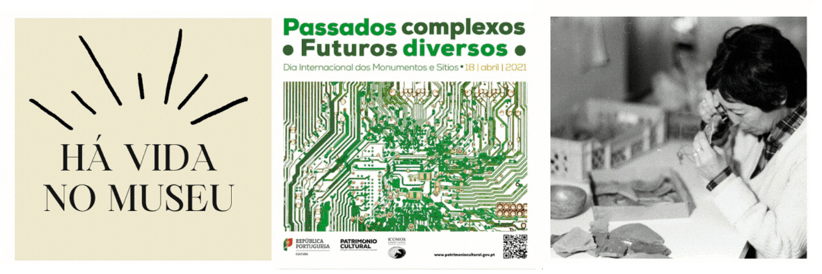 Detalhe do Cartaz da iniciativa Há Vida no Museu!