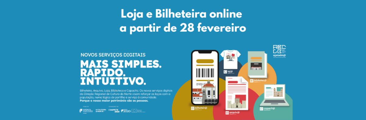 Loja e Bilheteira online disponíveis a partir de 28 fevereiro