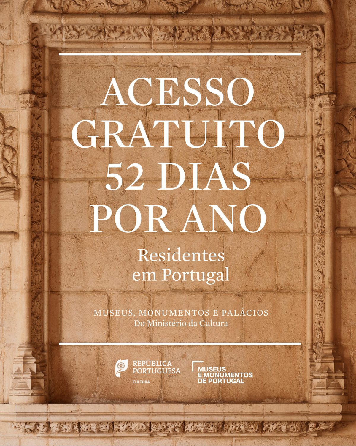 Novo regime de gratuitidade em museus e monumentos